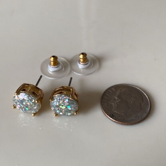 kate spade glitter earrings - Picture 3 of 3